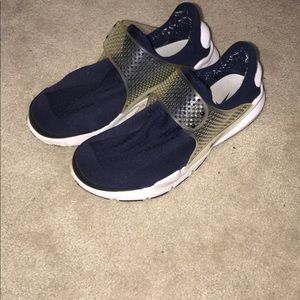 Navy Blue Nike Sock Dart